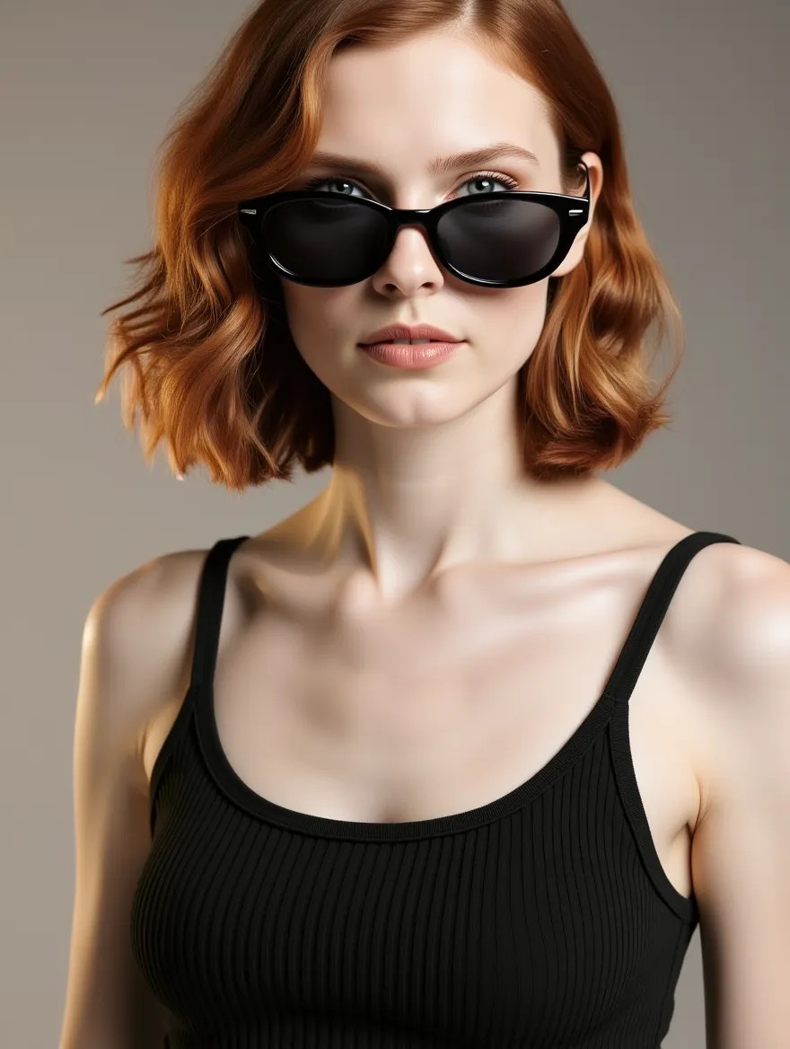 Oval Glasses Set worn by Isla