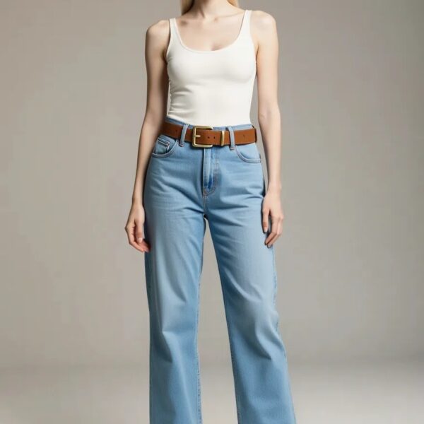 Suede Waist Belt worn by Freya