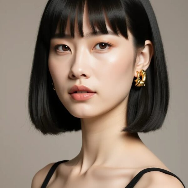 Twisted Ear Cuff Set worn by Yuna