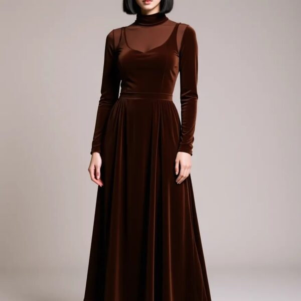 Velvet Pinafore Set worn by Yuna